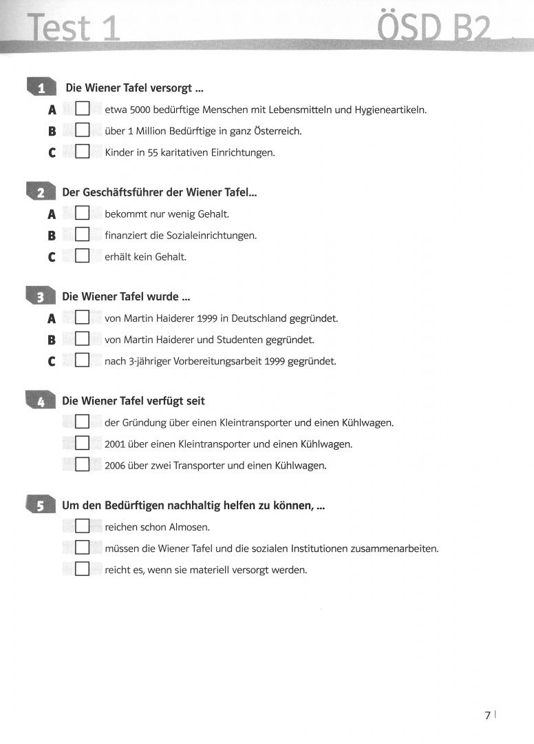 Anita Tamasi: B2-Tests neu zur Vorbereitung auf die Prüfung ÖSD Zertifikat B2. Testbuch und Audio-CD