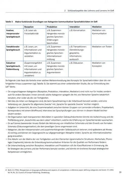 Gemeinsamer europaischer Referenzrahmen fur Sprachen. Lernen, lehren, beurteilen