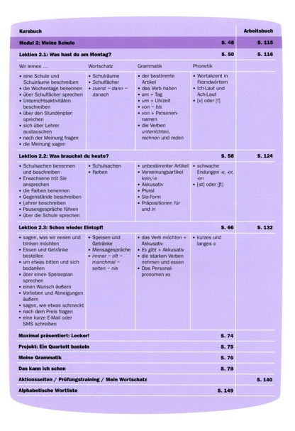 Dagmar Gluck: Maximal. A1.1. Deutsch für Jugendliche. Kurs- und Arbeitsbuch mit Audios und Videos