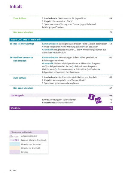 Gabriele Kopp: Dabei! B1.1. Kursbuch. Deutsch für Jugendliche. Deutsch als Fremdsprache