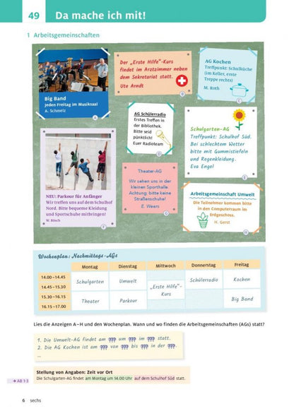 Gabriele Kopp: Dabei! B1.1. Kursbuch. Deutsch für Jugendliche. Deutsch als Fremdsprache