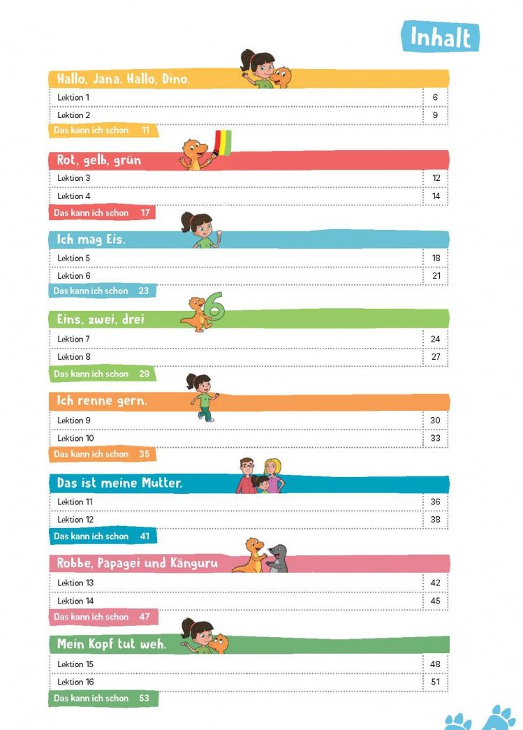 Manuela Georgiakaki: Jana und Dino 1. Arbeitsbuch. Deutsch fur Kinder