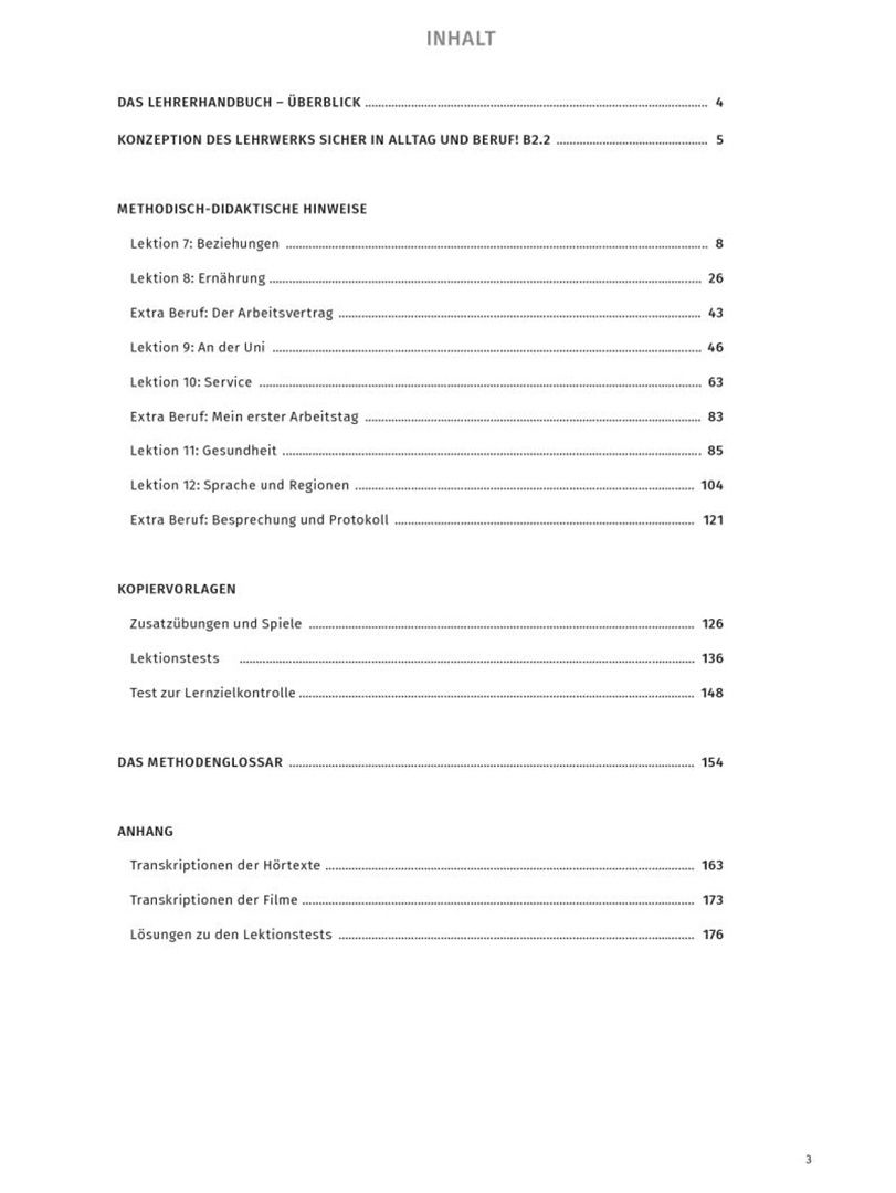 Susanne Wagner: Sicher in Alltag und Beruf! B2.2. Lehrerhandbuch. Deutsch als Zweitsprache