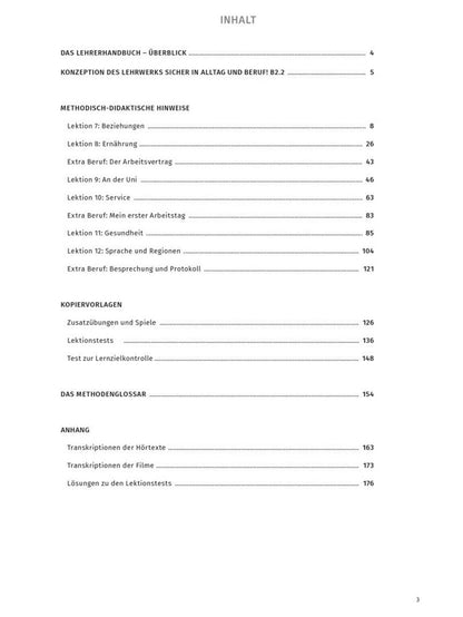 Susanne Wagner: Sicher in Alltag und Beruf! B2.2. Lehrerhandbuch. Deutsch als Zweitsprache