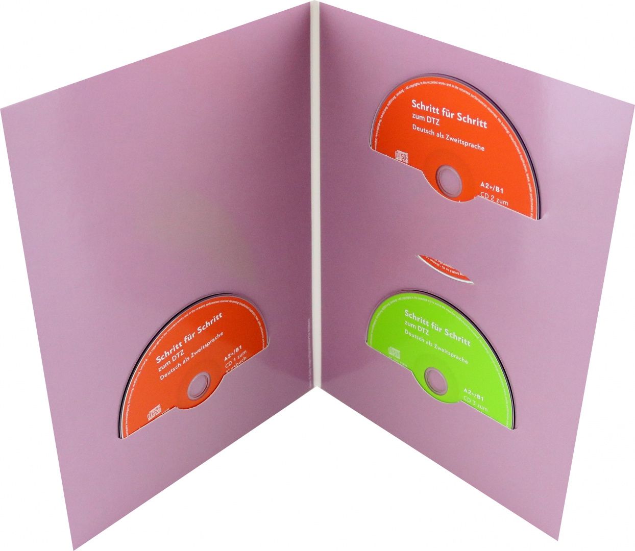 Angela Pude: Schritt für Schritt zum DTZ. Medienpaket, 3 Audio-CDs. Deutsch als Zweitsprache