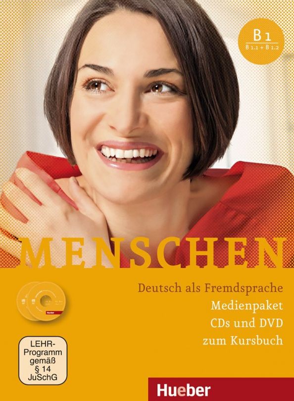 Angela Pude: Menschen B1. Medienpaket, 3 Audio-CDs und 1 DVD zum Kursbuch