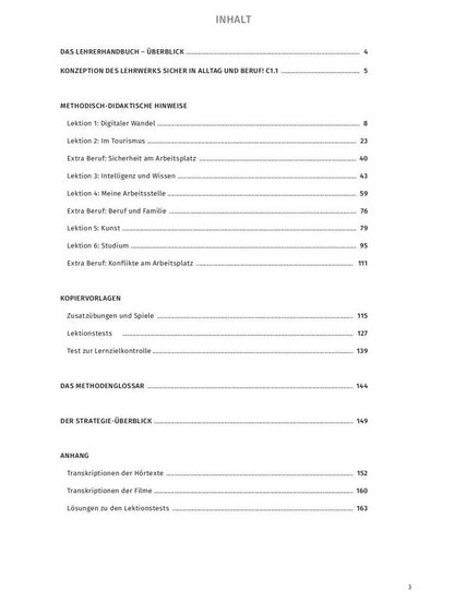 Sonke Andresen: Sicher in Alltag und Beruf! C1.1. Lehrerhandbuch. Deutsch als Zweitsprache