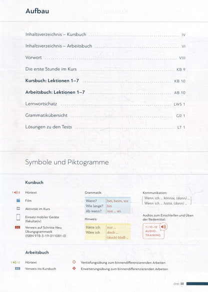 Ютта Орт-Чамба: Schritte international Neu 5 Kursbuch und Arbeitbuch + CD zum AB