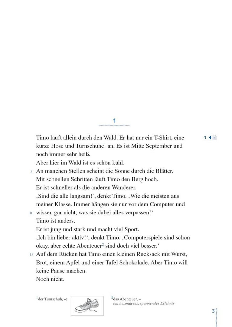 Charlotte Habersack: Timo darf nicht sterben! Leseheft. Deutsch als Fremdsprache
