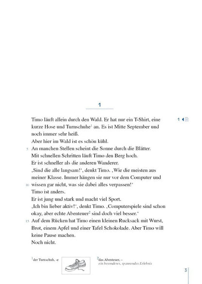 Charlotte Habersack: Timo darf nicht sterben! Leseheft. Deutsch als Fremdsprache