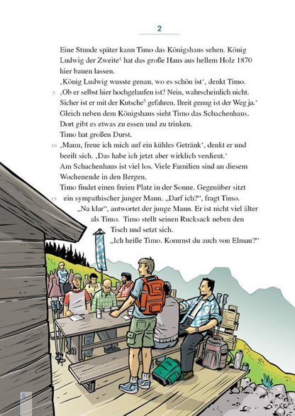 Charlotte Habersack: Timo darf nicht sterben! Leseheft. Deutsch als Fremdsprache