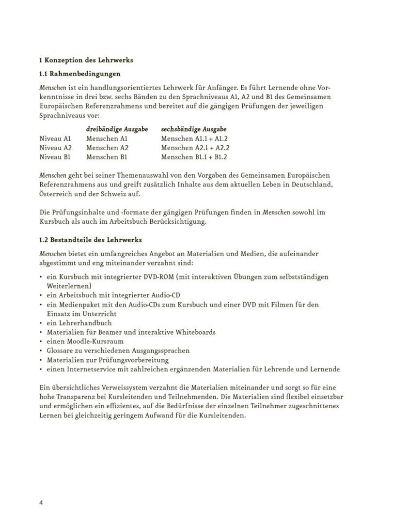 Angela Pude: Menschen A2.1. Lehrerhandbuch