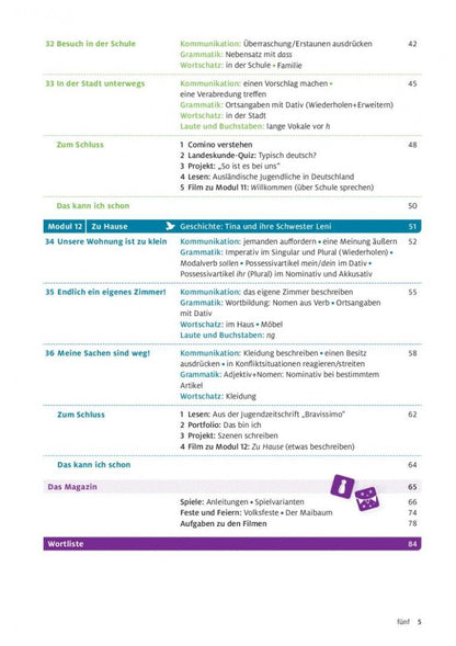 Gabriele Kopp: Dabei! A2.1. Kursbuch. Deutsch für Jugendliche. Deutsch als Fremdsprache