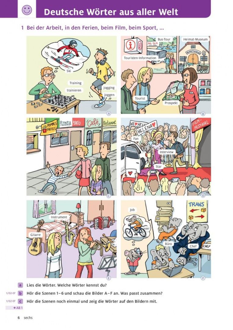 Gabriele Kopp: Dabei! A2.1. Kursbuch. Deutsch für Jugendliche. Deutsch als Fremdsprache