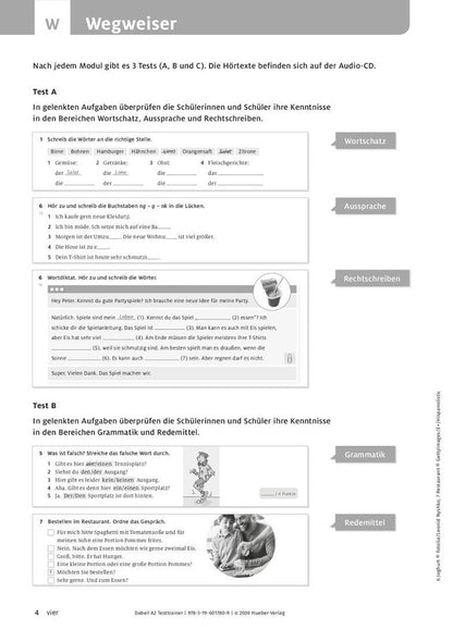 Kerstin Zulsdorf: Dabei! A2. Testtrainer mit Audio-CD. Deutsch für Jugendliche. Deutsch als Fremdsprache