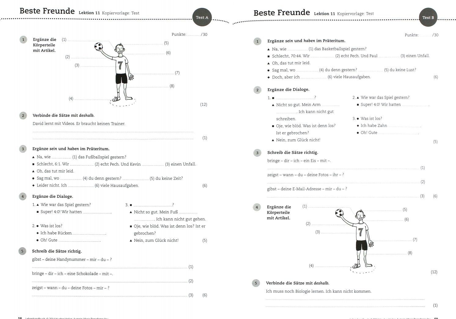 Aliki Balser: Beste Freunde A1.2, Lehrerhandbuch