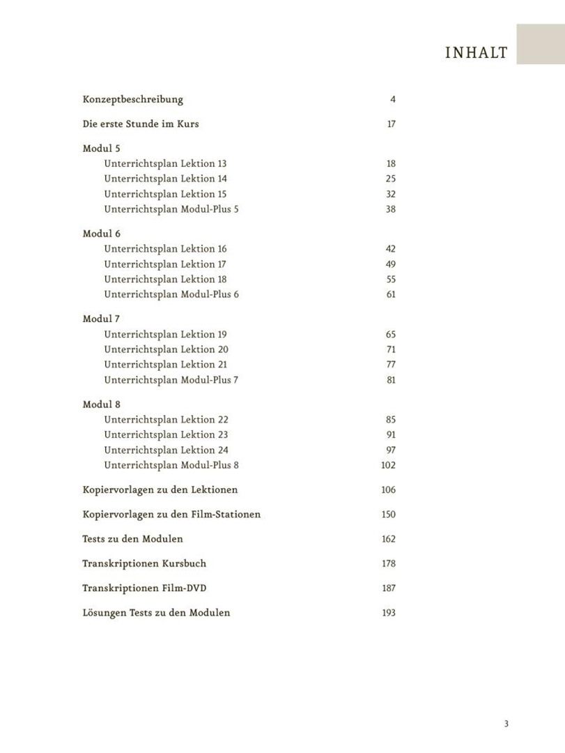 Angela Pude: Menschen A1.2. Lehrerhandbuch
