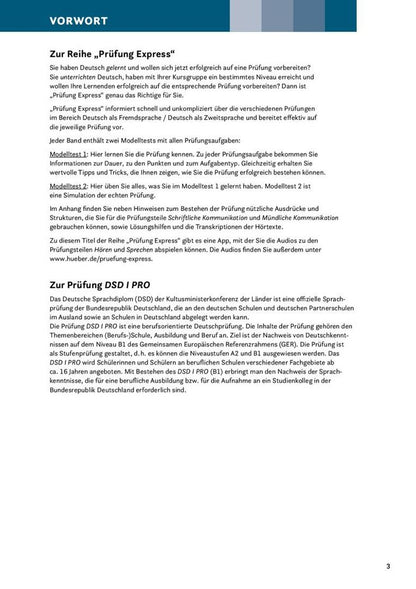 Thomas Polland: Prüfung Express - DSD I PRO. Übungsbuch mit Audios Online