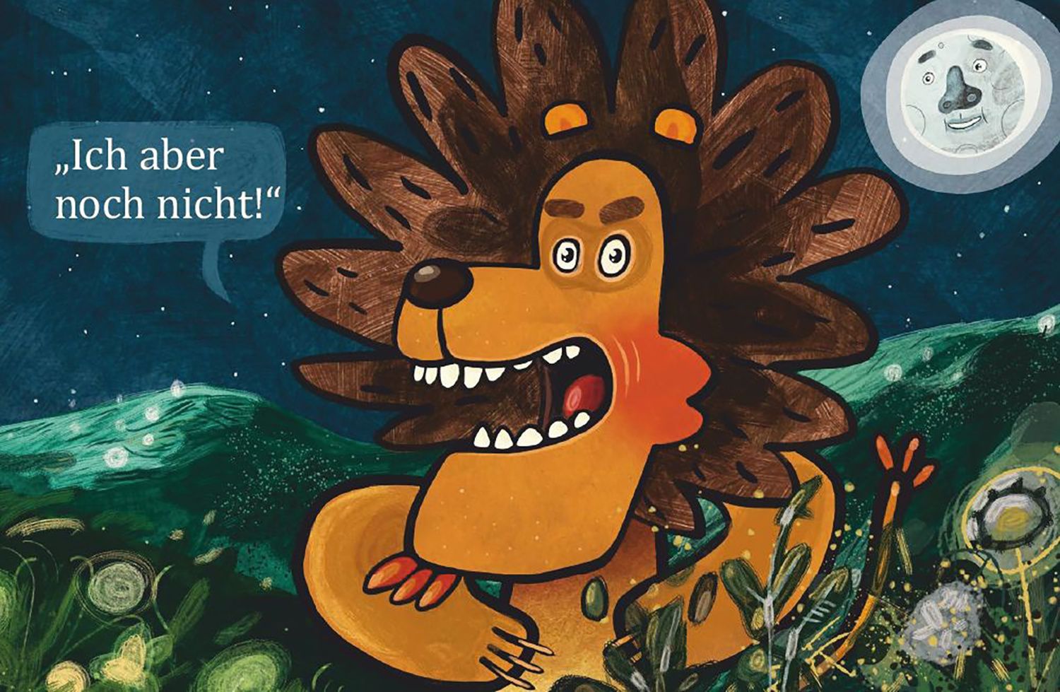 Martin Baltscheit: Die Geschichte vom Löwen, der nicht schlafen konnte