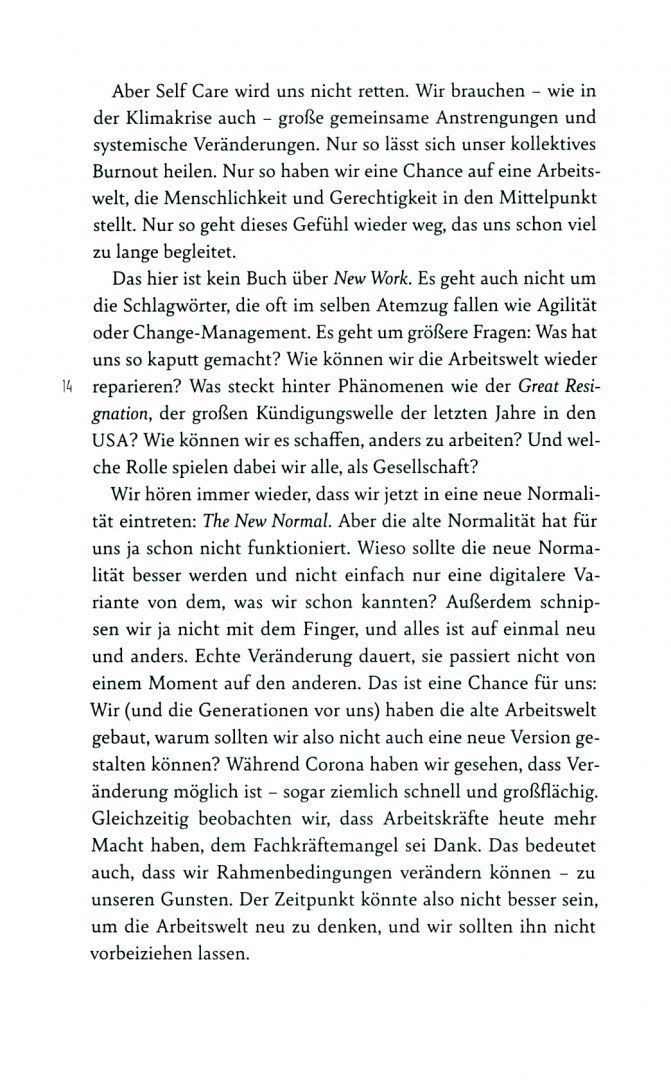 Sara Weber: Die Welt geht unter, und ich muss trotzdem arbeiten?