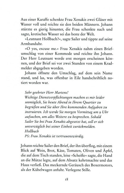 Klaus Modick: Der kretische Gast