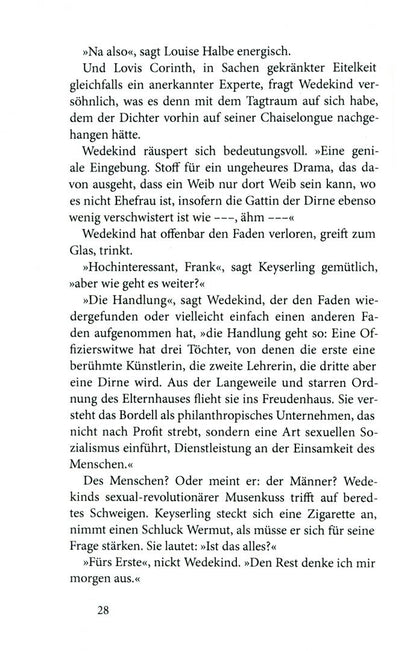 Klaus Modick: Keyserlings Geheimnis