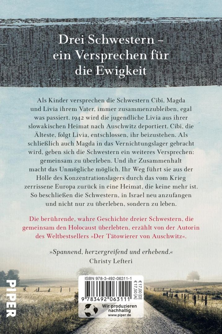 Heather Morris: Die Schwestern von Auschwitz. Roman nach einer wahren Geschichte