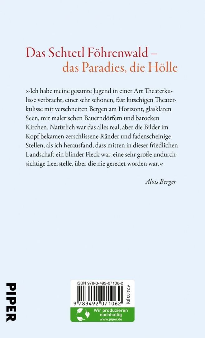 Alois Berger: Föhrenwald, das vergessene Schtetl. Ein verdrängtes Kapitel deutsch-jüdischer Nachkriegsgeschichte