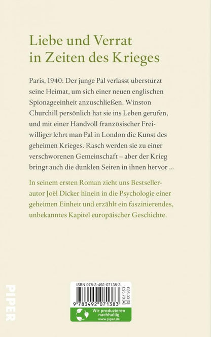 Joel Dicker: Die letzten Tage unserer Väter
