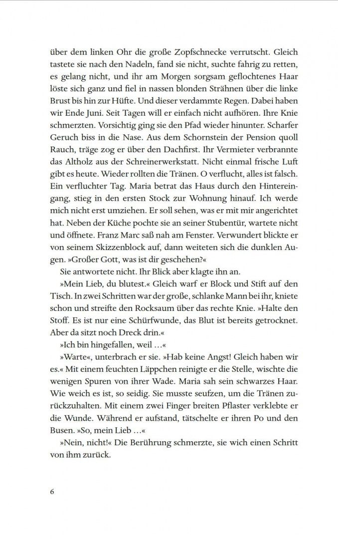 Tilman Rohrig: Der Maler und das reine Blau des Himmels. Der große Franz-Marc-Roman