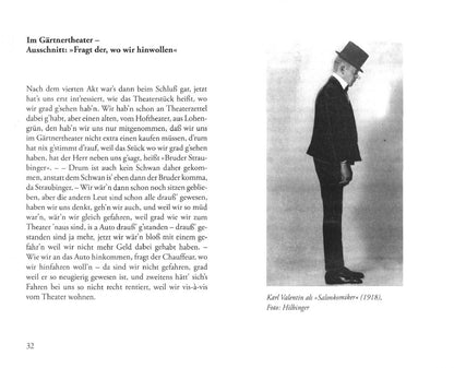 Karl Valentin: Arschlings heißt von hintenherwärts