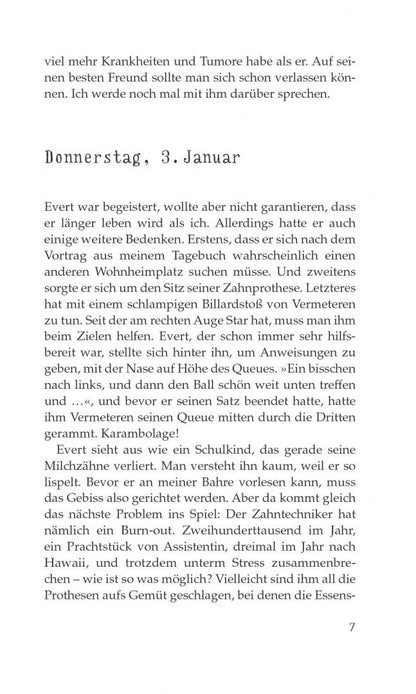 Hendrik Groen: Eierlikörtage. Das geheime Tagebuch des Hendrik Groen, 83 1/4 Jahre