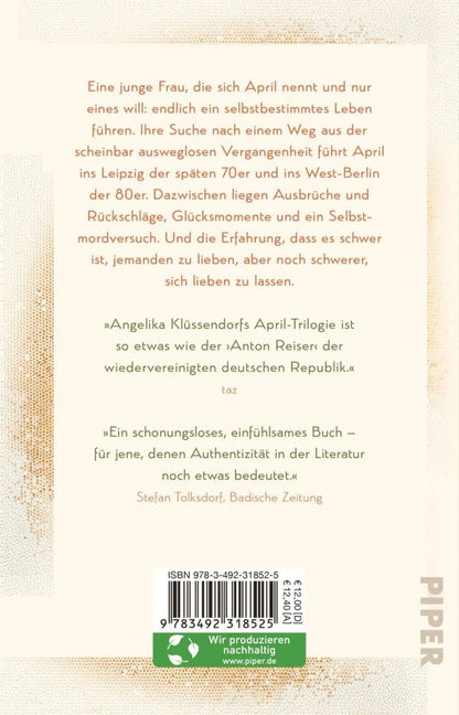 Angelika Klussendorf: April