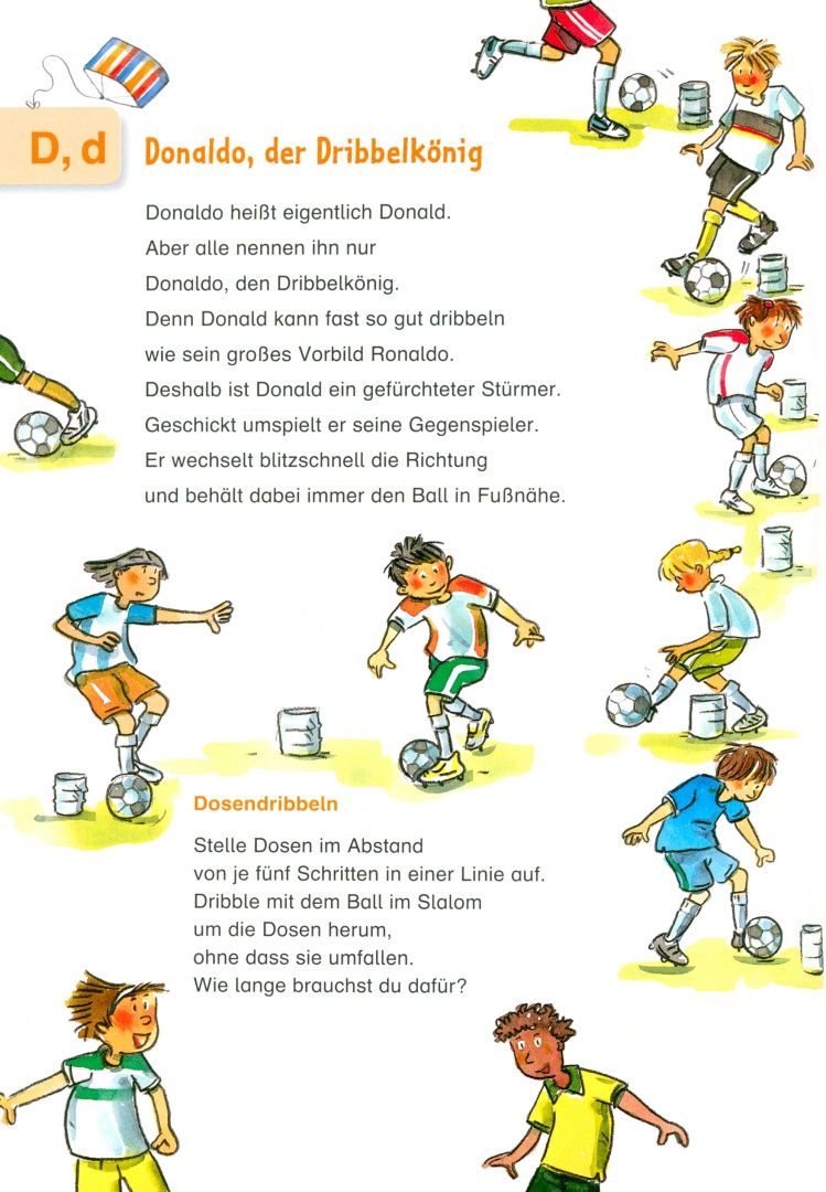 Dagmar Binder: Lustige Abc-Geschichten für Vorschule und Schulstart. Fußball und Piraten