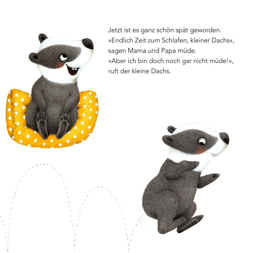 Kitzing von: Ich bin gar nicht mude!, sagt der kleine Dachs