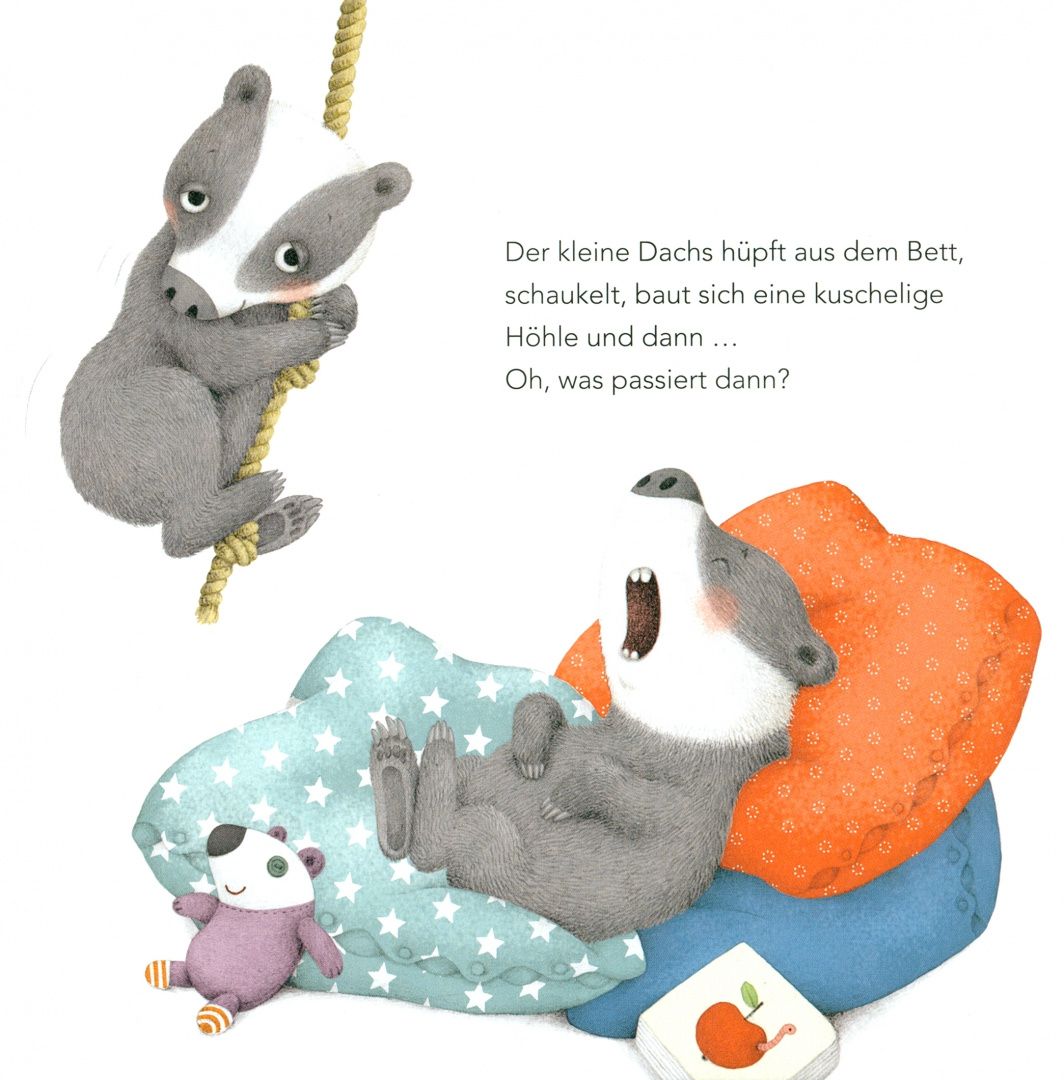 Kitzing von: Ich bin gar nicht mude!, sagt der kleine Dachs