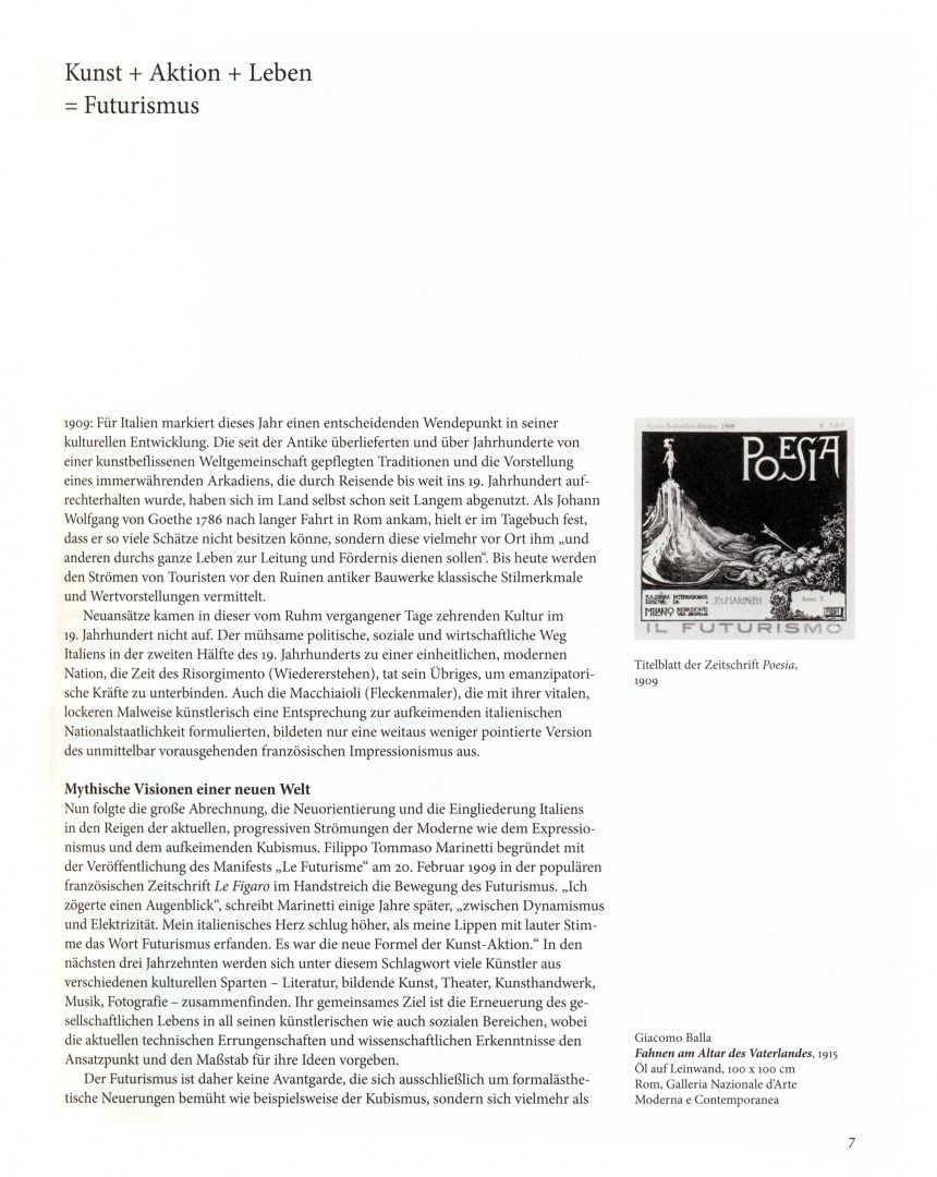 Sylvia Martin: Futurismus