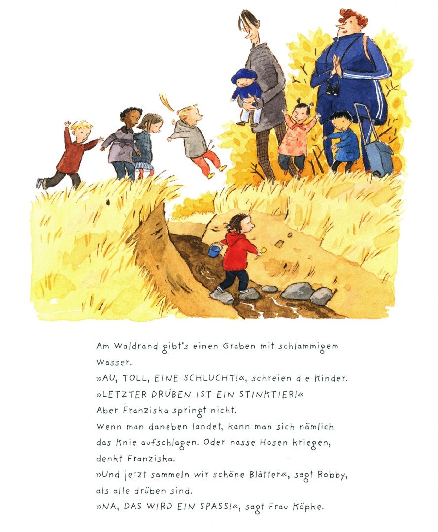 Pija Lindenbaum: Franziska und die Wölfe