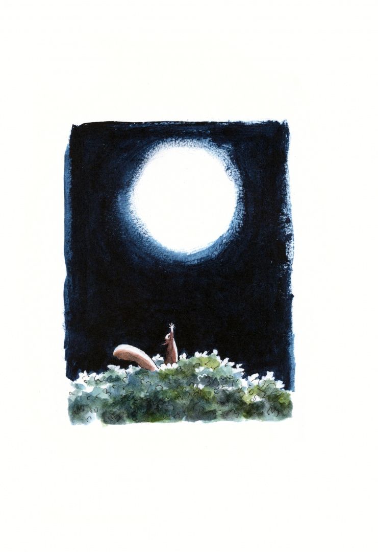 Ed Franck: Den Mond vom Himmel pflücken. Geschichten von Panda und Eichhörnchen