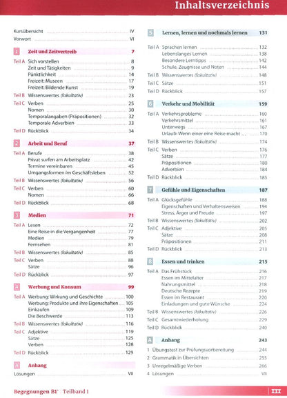 Szilvia Szita: Begegnungen B1+. Teilband 1. Integriertes Kurs- und Arbeitsbuch