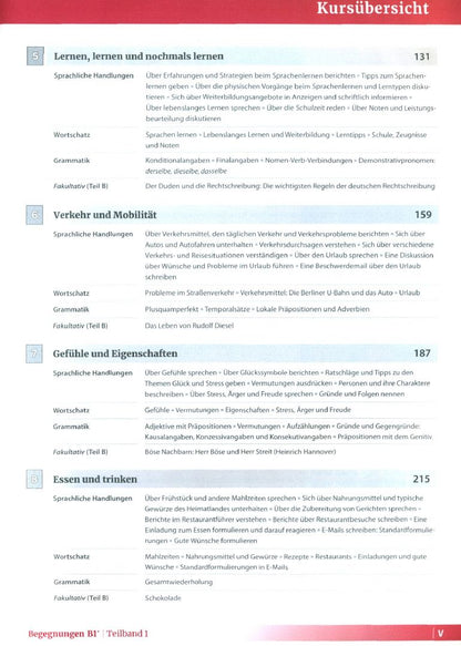 Szilvia Szita: Begegnungen B1+. Teilband 1. Integriertes Kurs- und Arbeitsbuch