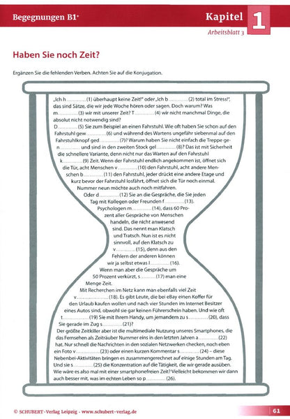 Szilvia Szita: Begegnungen B1+. Handbuch für Lehrende + code