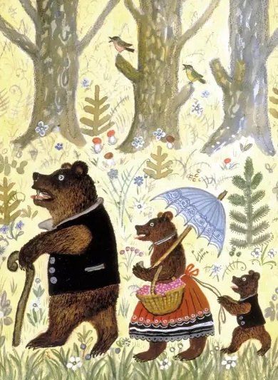 Лев Толстой: Три медведя. Сказка