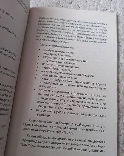Вишнудевананда Свами: Практика медитации: о расплывании и возбужденности
