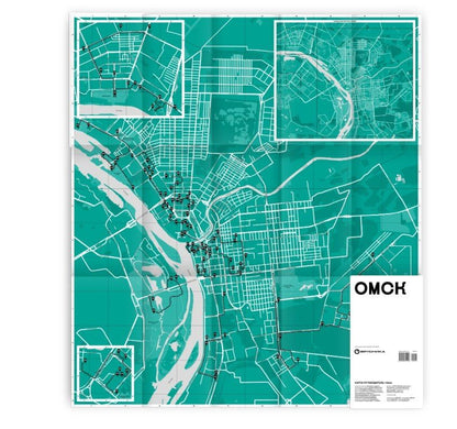 Дмитрий Смирнов: Омск (1964-1996 гг.). Карта-путеводитель