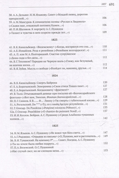 Пушкин в стихах современников. 1813–1837