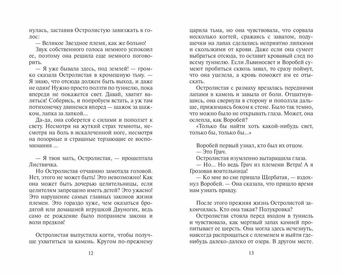 Эрин Хантер: Нерассказанные истории. История Остролистой. Сборник