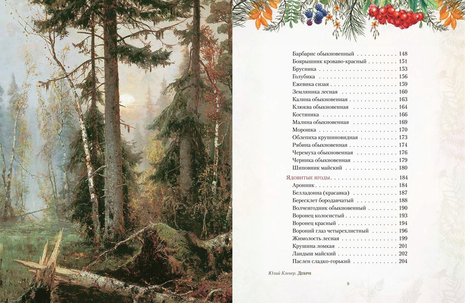 Русский лес. Грибы и ягоды