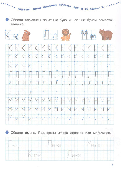 Письмо. 6-7 лет. Тетрадь для подготовительной группы. ФГОС и ФОП ДО