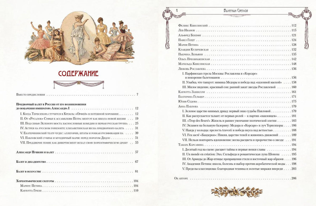 Валериан Светлов: Русский императорский балет. История и портреты
